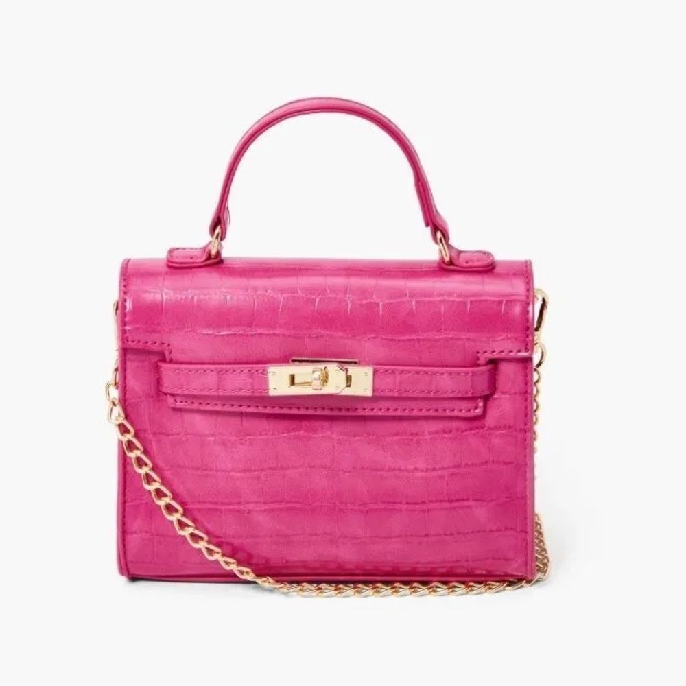 Like Dreams Jasmine Mini Crossbody in Fuchsia